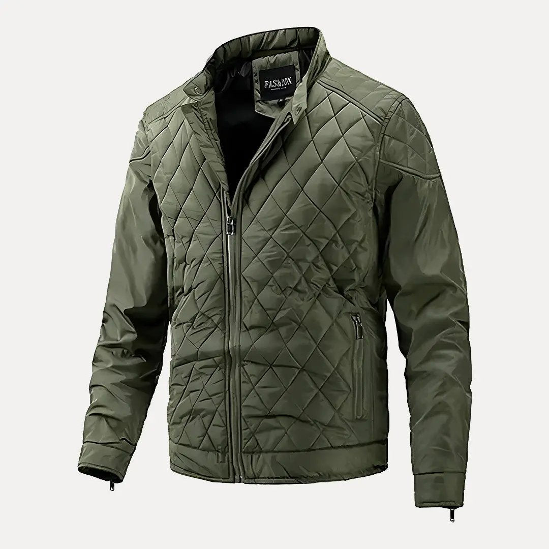 Xavier unisex cotton padded jacket thick stitched insulation casual winter outerwear everyday warmth