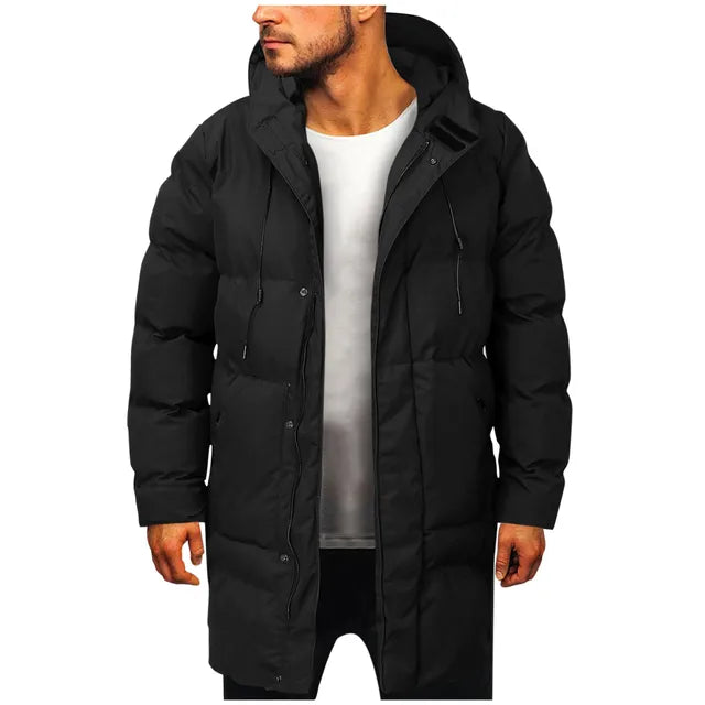 Callahan men's long winter coat water-repellent warm outerwear full-length formal style