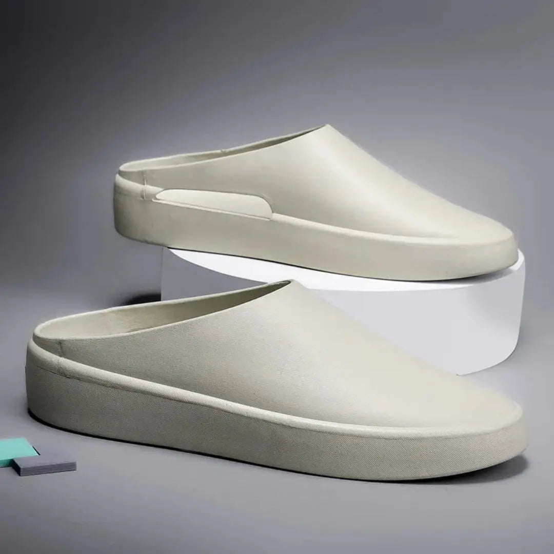Zane minimalist closed-toe slip-on slides ultra-light EVA cushioned sole neutral lounge footwear