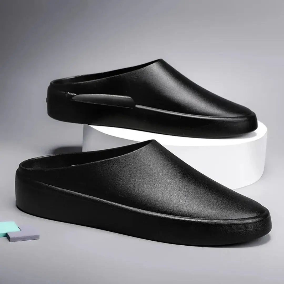 Zane minimalist closed-toe slip-on slides ultra-light EVA cushioned sole neutral lounge footwear