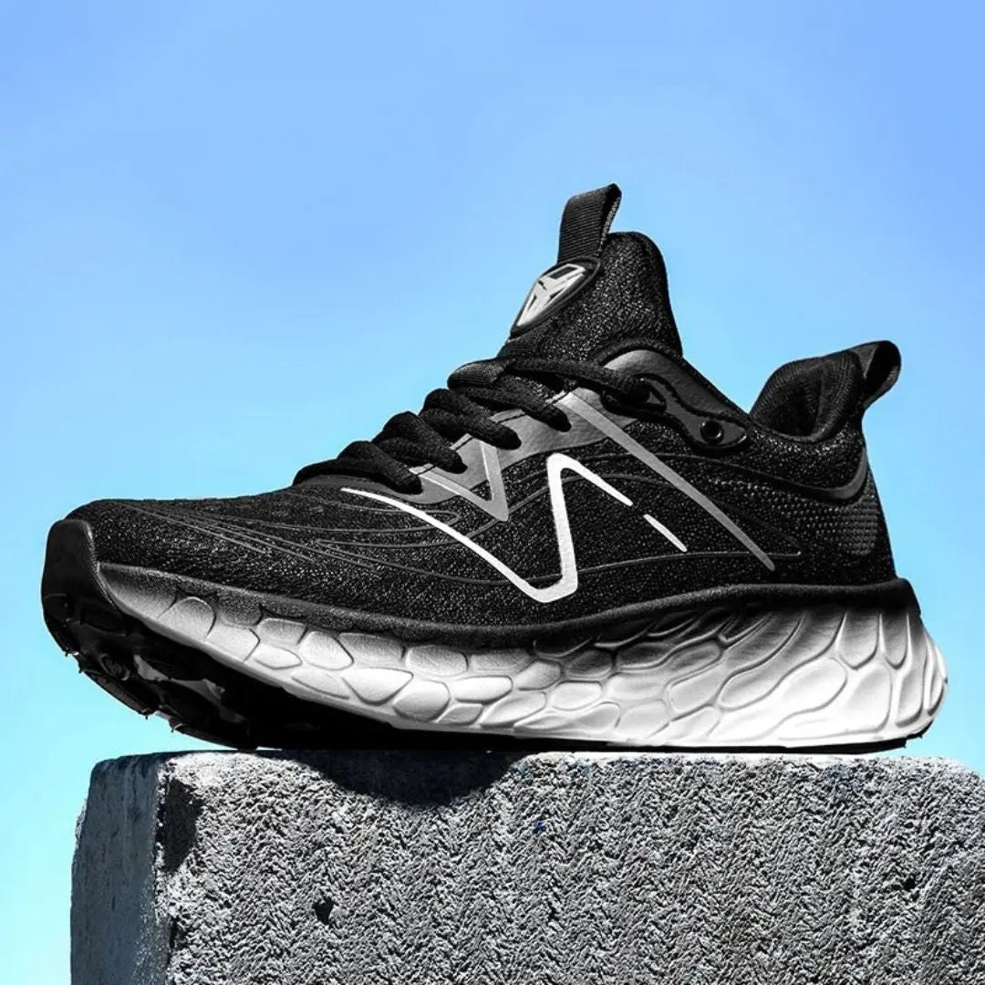 Zane HyperRun lightweight running shoes reinforced heel athletic sneakers bold urban performance style