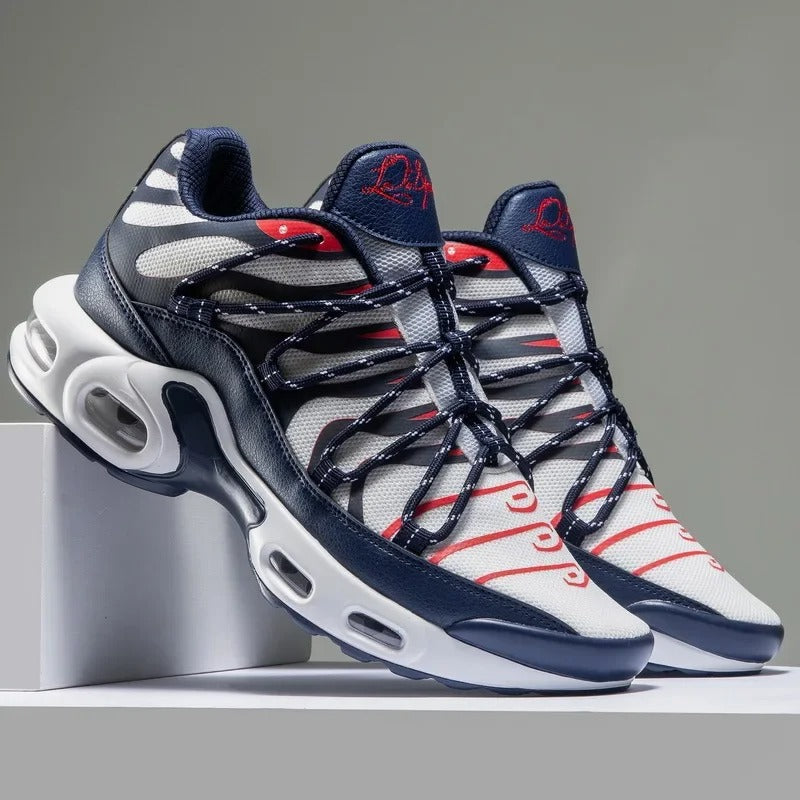 Zane athletic sneakers breathable mesh upper dynamic air-cushion sole reinforced toe streetwear performance