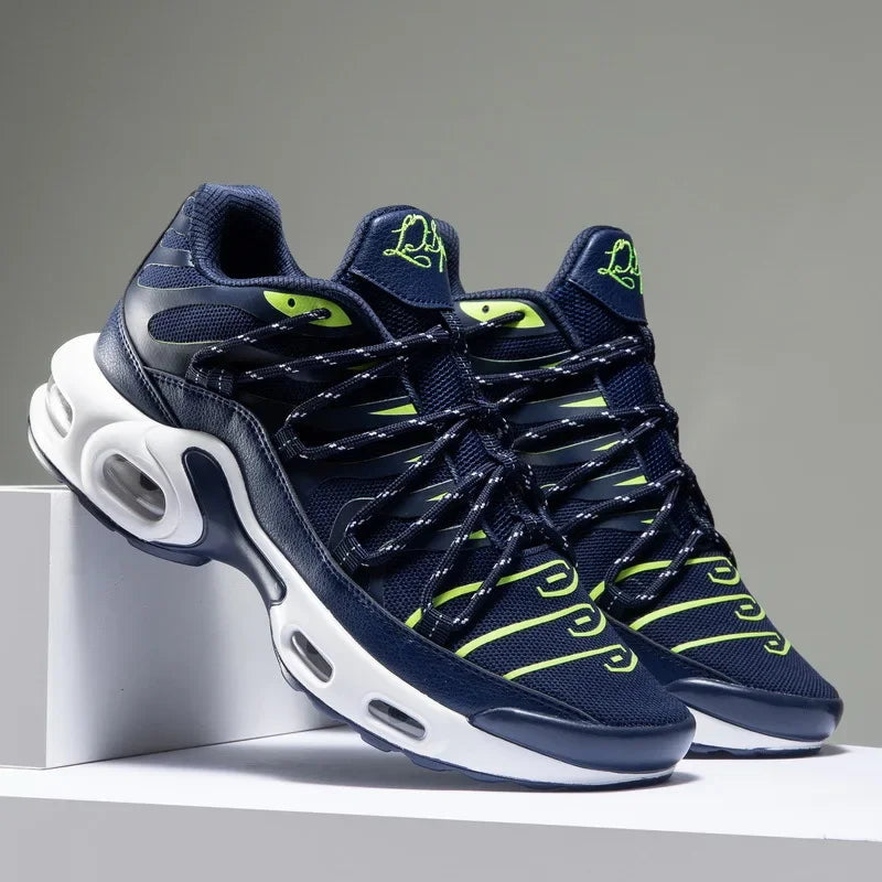 Zane athletic sneakers breathable mesh upper dynamic air-cushion sole reinforced toe streetwear performance