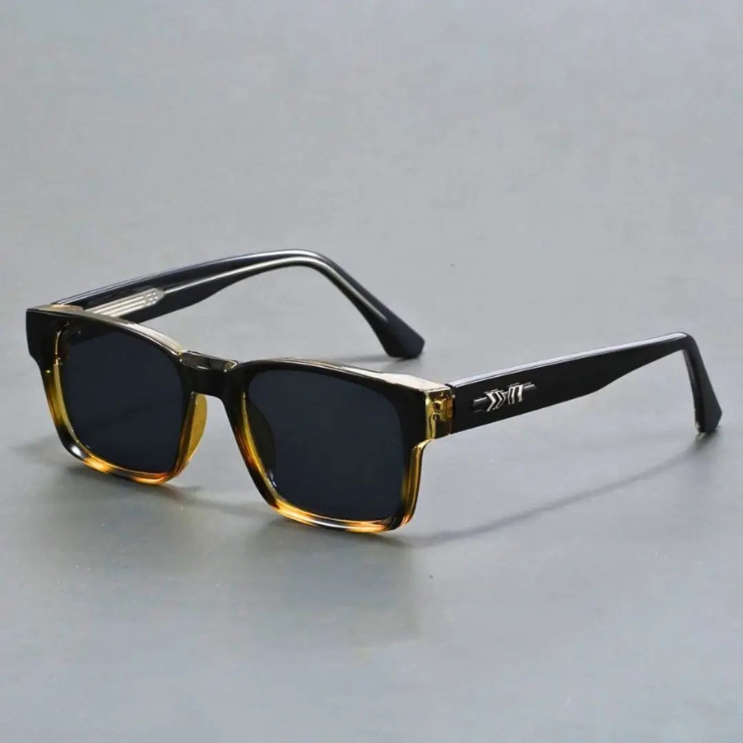 Zephyr bold square gradient sunglasses lightweight ergonomic frame impact-resistant lenses everyday wear