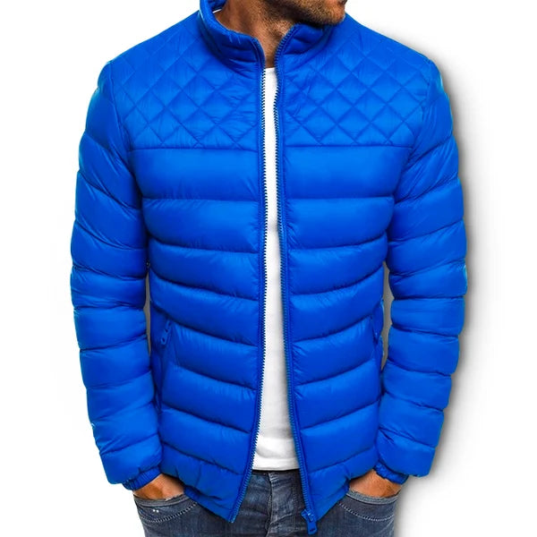 Men's versatile winter coat warm stylish outerwear classic cut all-occasion everyday comfort cold weather