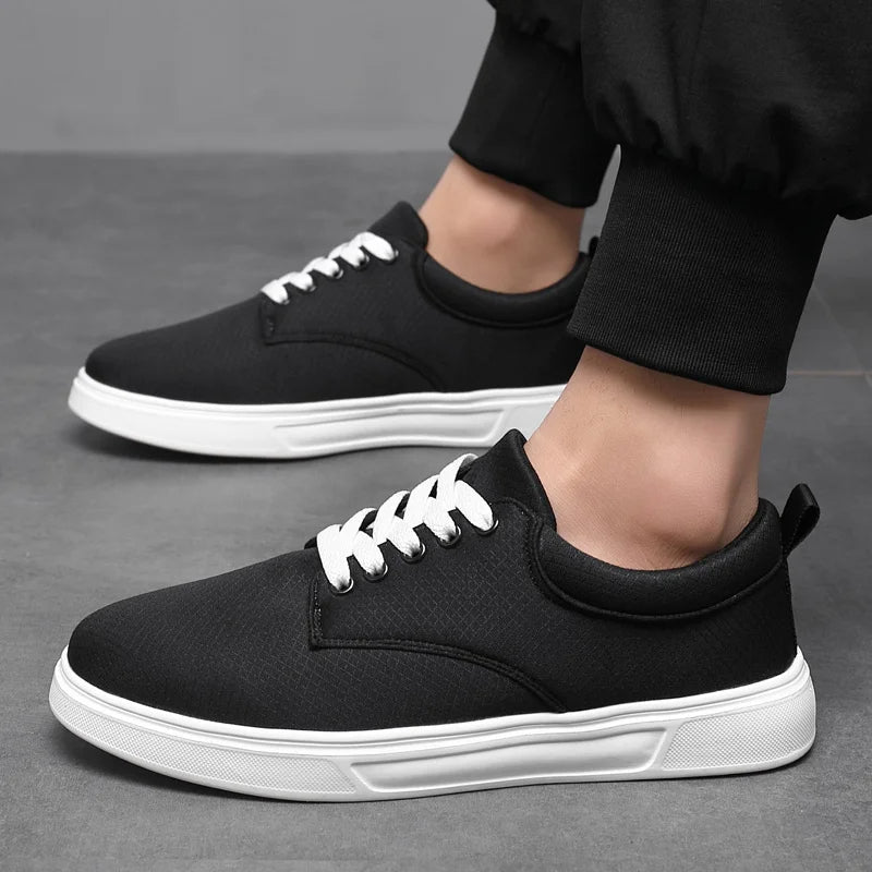 Aether Flex lightweight cotton sneakers with cloud cushioning, sleek modern silhouette for gym and daily wear