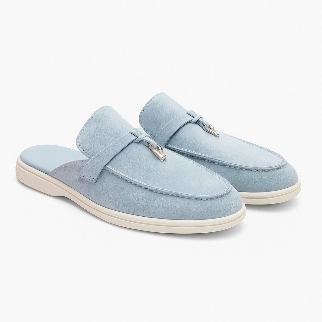 Naila women's casual slip-on mules, timeless versatile silhouette for all-day comfort
