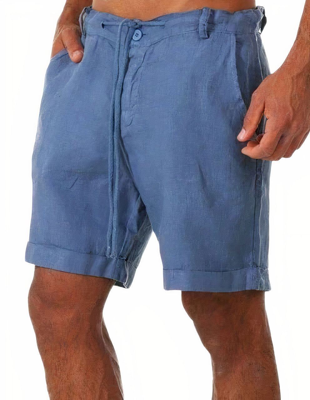 Levi Men's Linen Shorts Breathable Lightweight Summer Comfort For Style Conscious Men