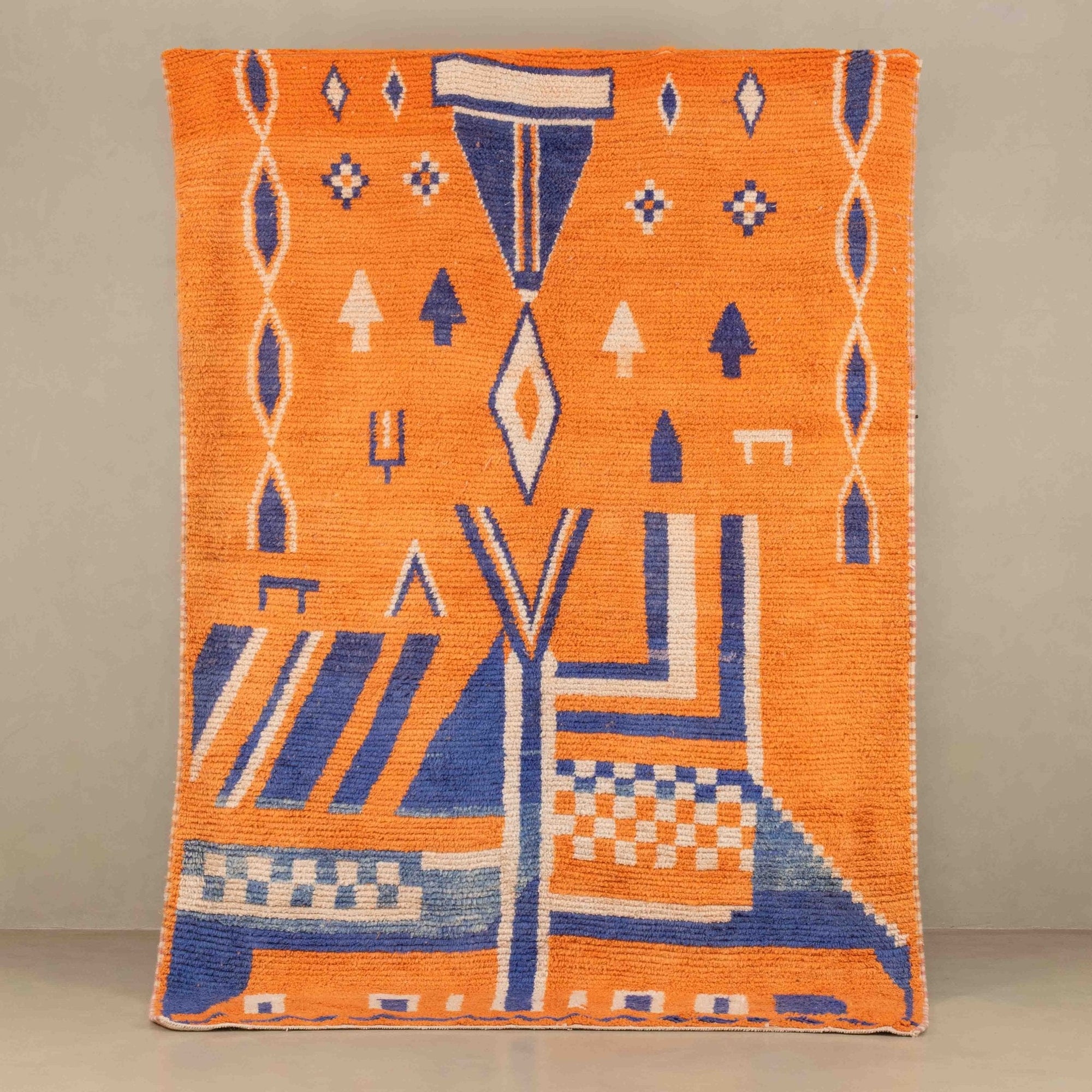 Aicha - vintage boujad rug - Urbann-Vibe