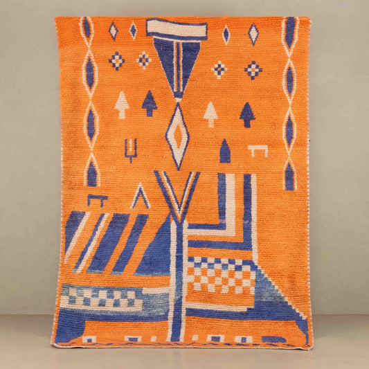 Aicha - vintage boujad rug - Urbann-Vibe