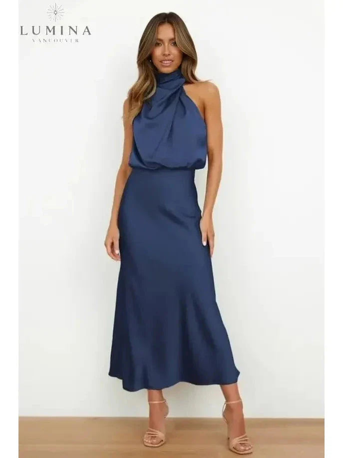 Black off-shoulder cocktail dress with lustrous finish, elegant fitted silhouette for eveningwear