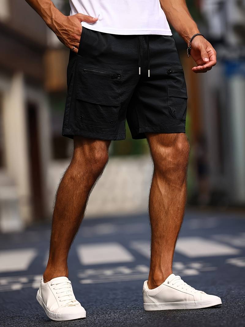 Joseph men's casual shorts with zipper pocket, comfortable everyday style in versatile modern silhouette