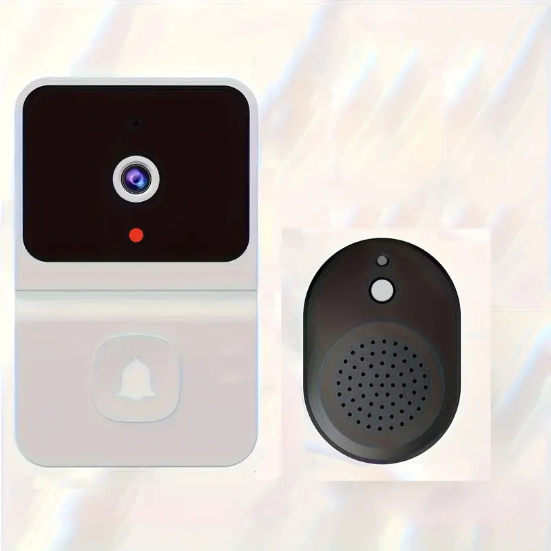 SmartGuard wireless WiFi video doorbell 1080p HD night vision two-way audio battery-powered home security
