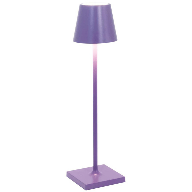 Minimalist wireless LED table lamp warm ambient lighting waterproof smart home Alexa compatible modern design