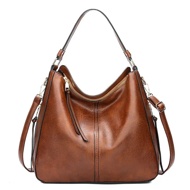 Nouria classic women's handbag timeless elegant style spacious organized interior everyday use