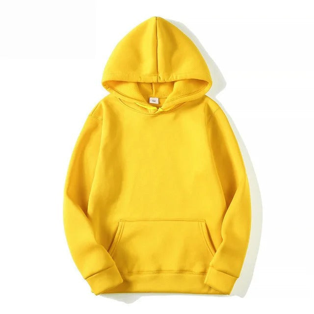 Women's solid cotton hoodie lightweight breathable minimalist pullover with everyday casual fit