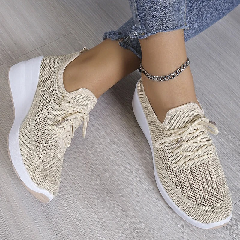 Women's Aurore memory foam slip-on shoes with arch support, breathable design for all-day comfort