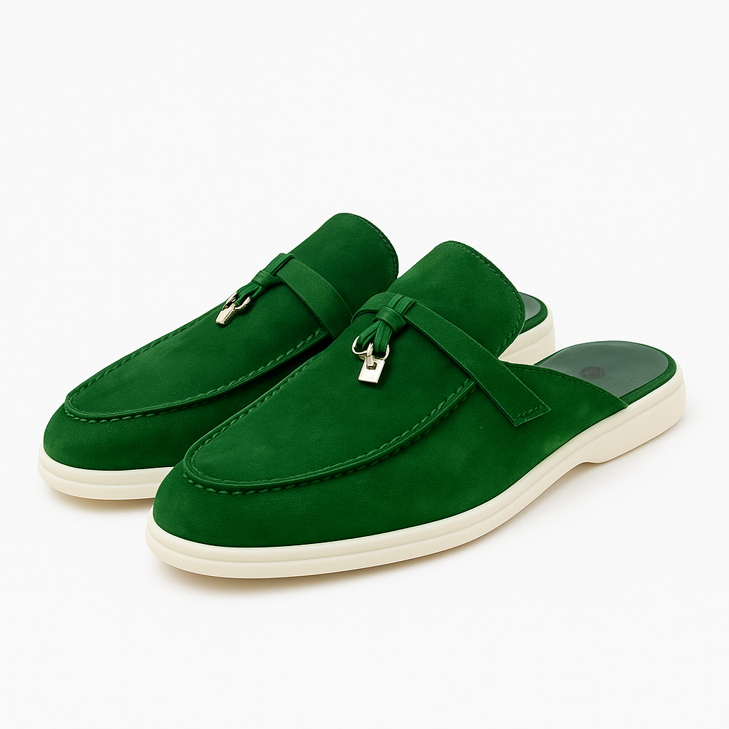 Naila women's casual slip-on mules in neutral tone, timeless silhouette with all-day comfort design
