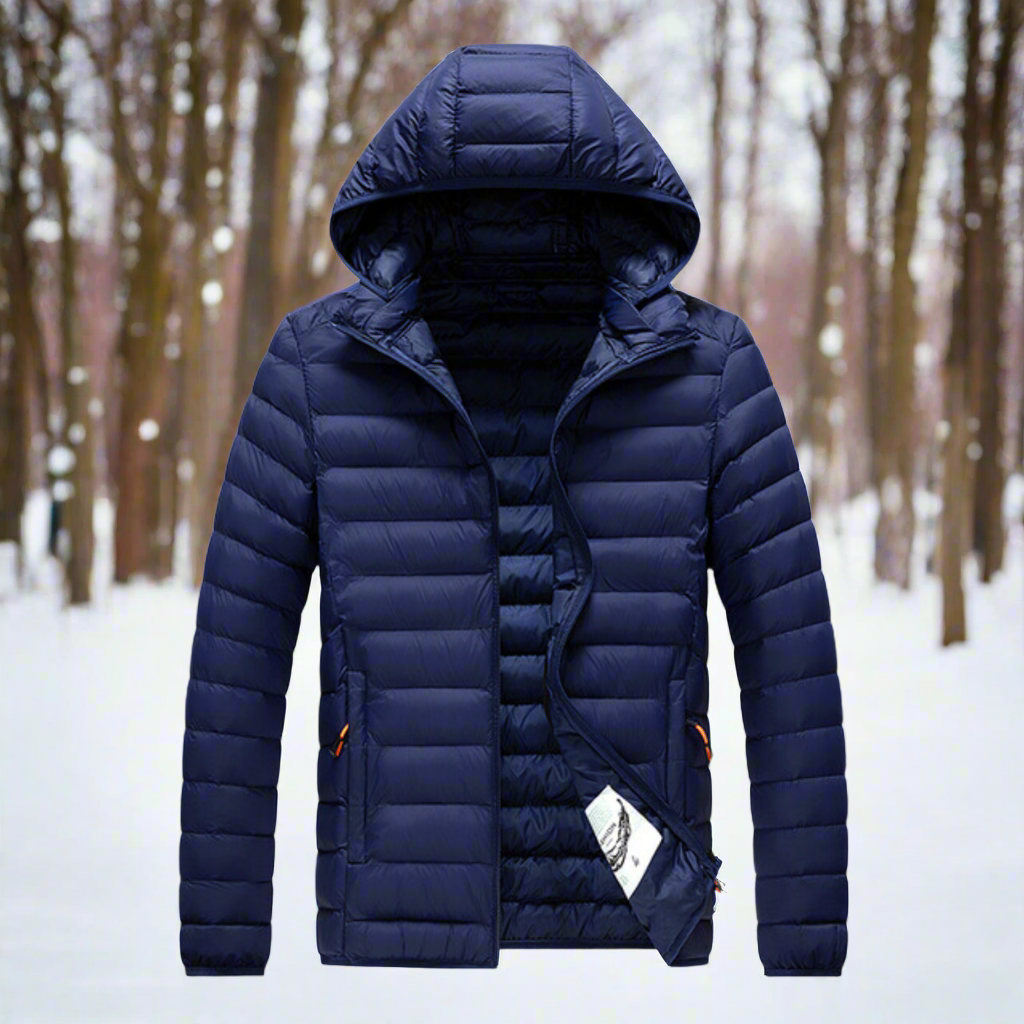 Men's loose-fit waterproof jacket lightweight durable rain gear for dry autumn comfort