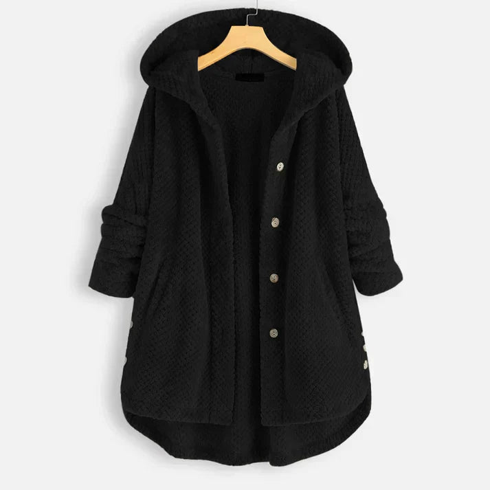 Women's Willow fleece winter jacket, cozy soft construction for stylish cold-weather comfort