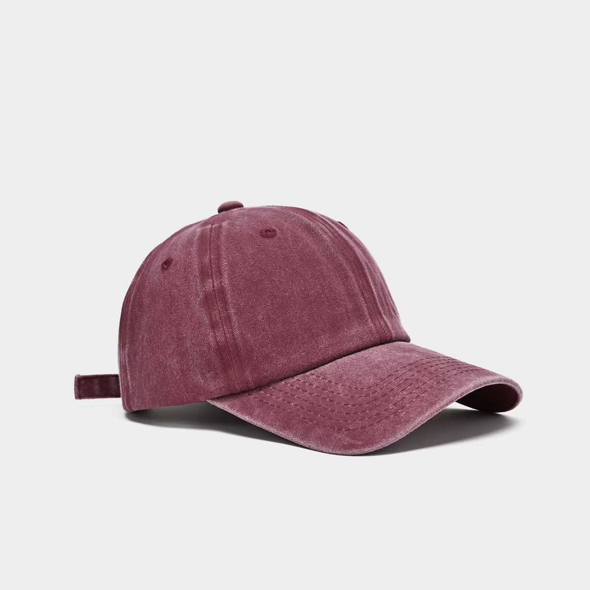 Heritage washed cotton baseball cap unisex low-profile adjustable strap casual everyday hat