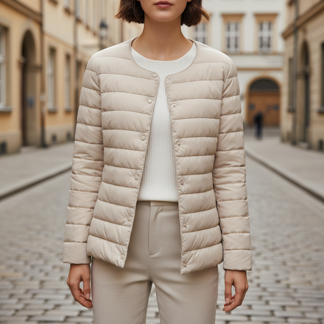 Women's long hooded down jacket windproof quilted puffер coat with zippered pockets casual winter