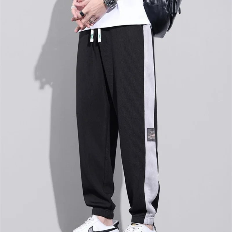 Velocity ribbed jogger pants unisex athletic tapered fit breathable lightweight flexible comfort