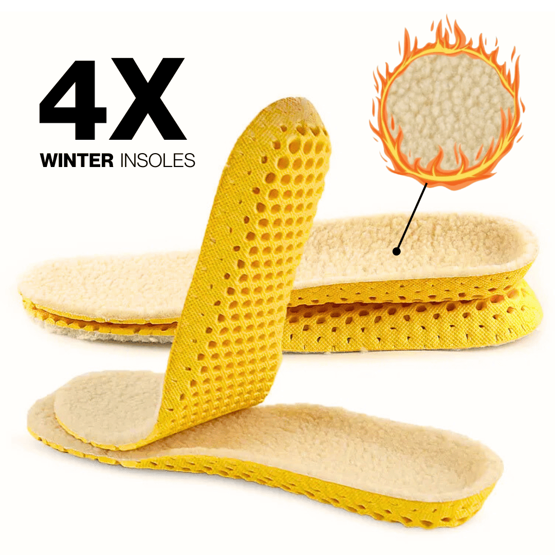 4X Winter Orthopedic Insoles - Wavlynn