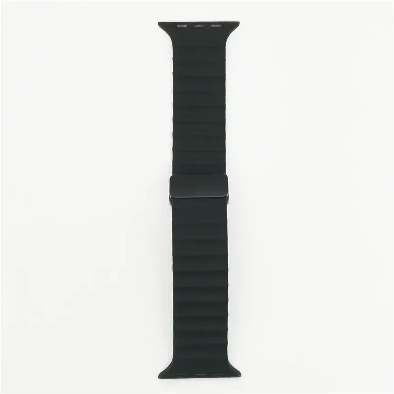 Helix Apple Watch Band ribbed silicone sport strap moisture-resistant for athletes everyday wear