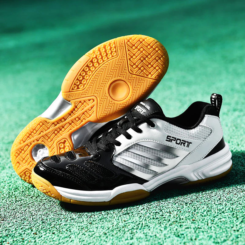 Leris Sport Shoes by Urbann-Vibe white athletic sneakers lightweight breathable mesh all-day comfort