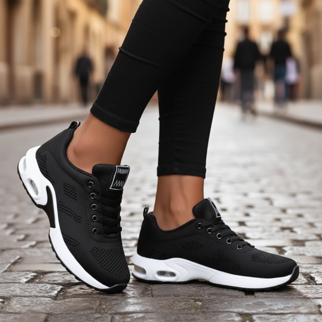 Women's breathable sports shoes lightweight durable outsole all-day comfort support active wear