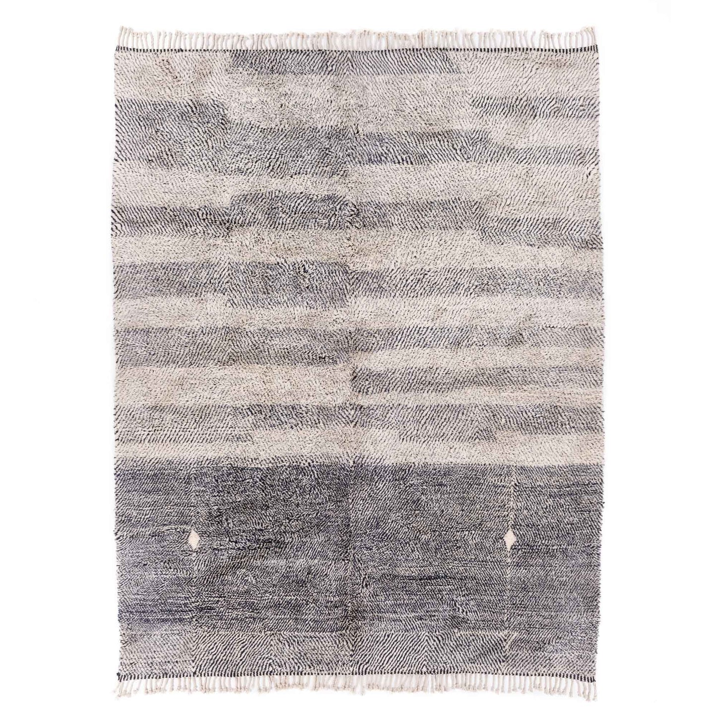 Blue Diamond - Luxury Shag Moroccan Rug - Urbann-Vibe