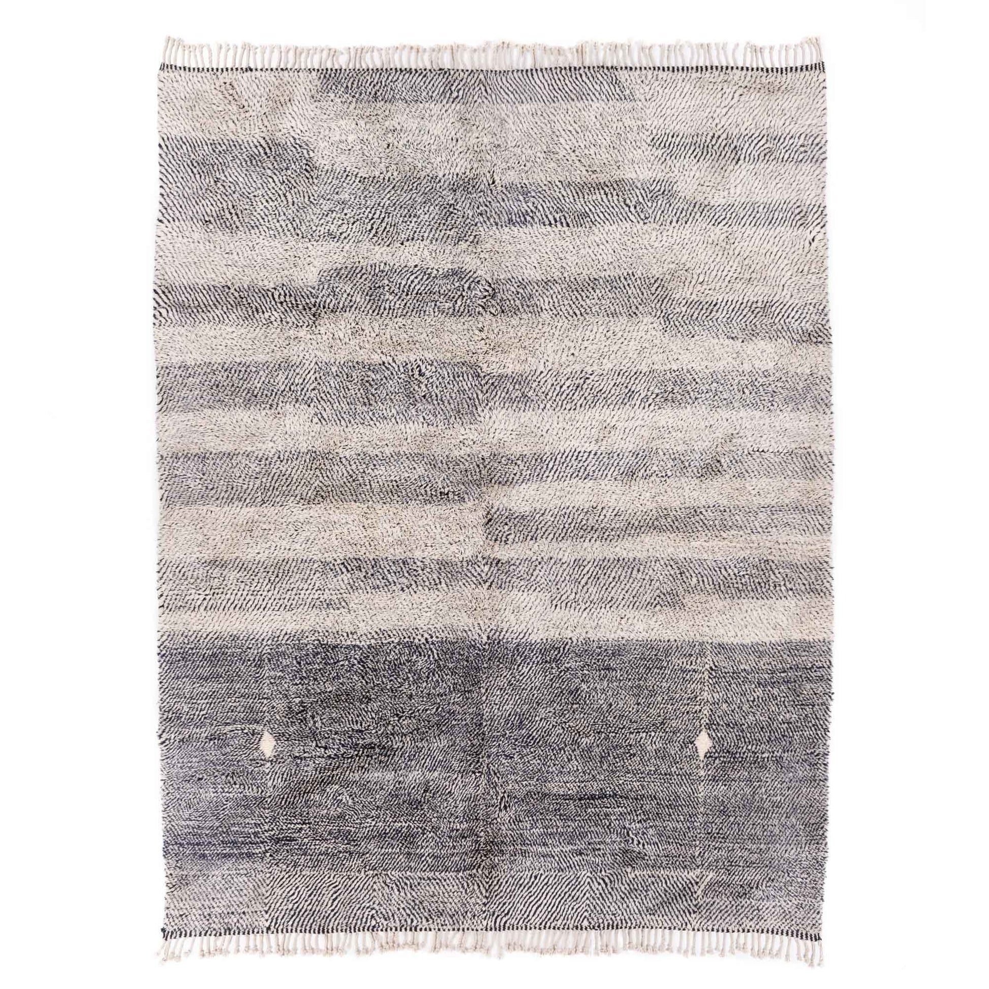 Blue Diamond - Luxury Shag Moroccan Rug - Urbann-Vibe