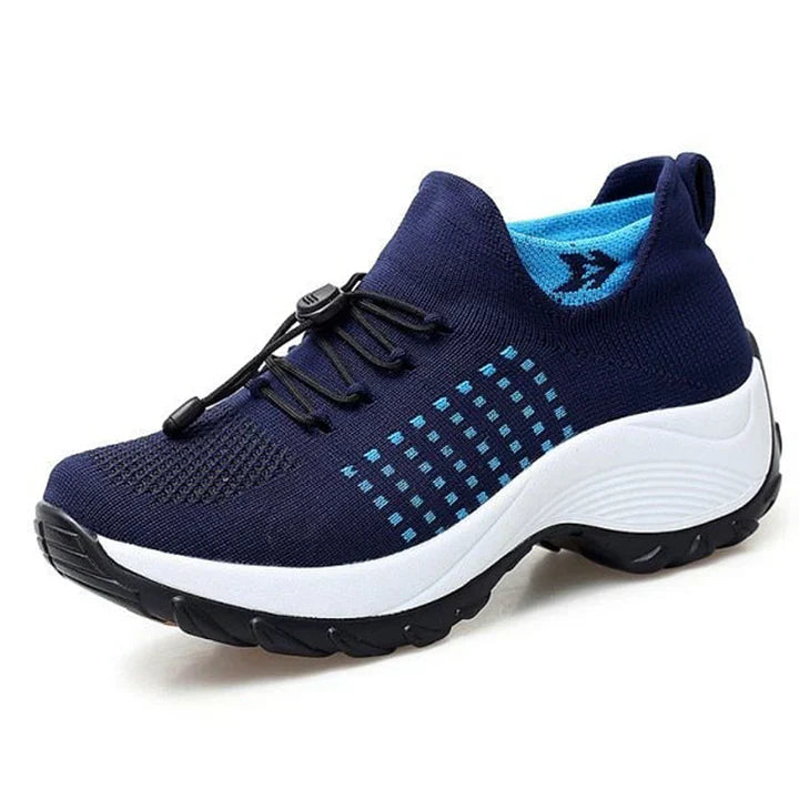 Women's orthopedic comfort shoes neutral tones slip-on style with arch support for all-day wear