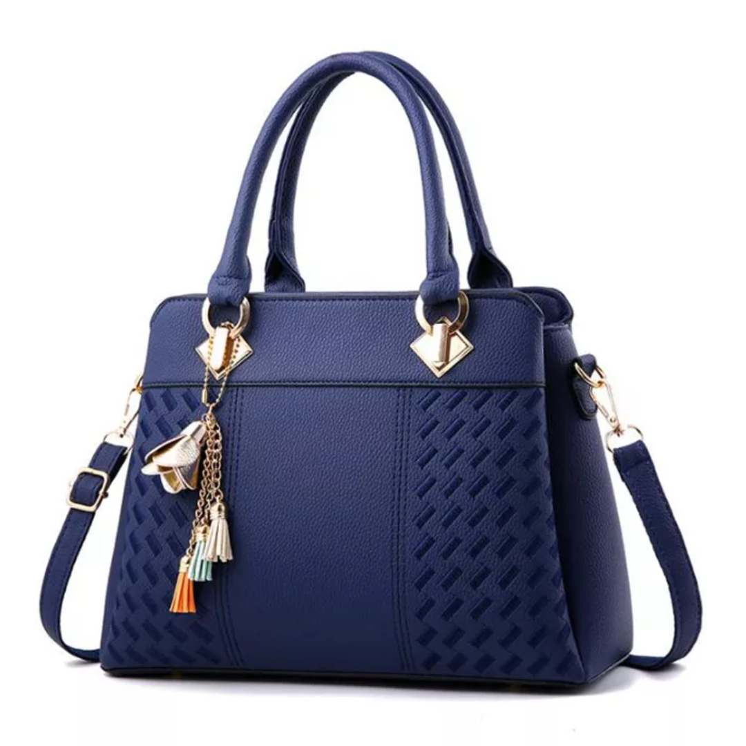 Chadian Ilene structured leather handbag convertible shoulder strap elegant versatile everyday women