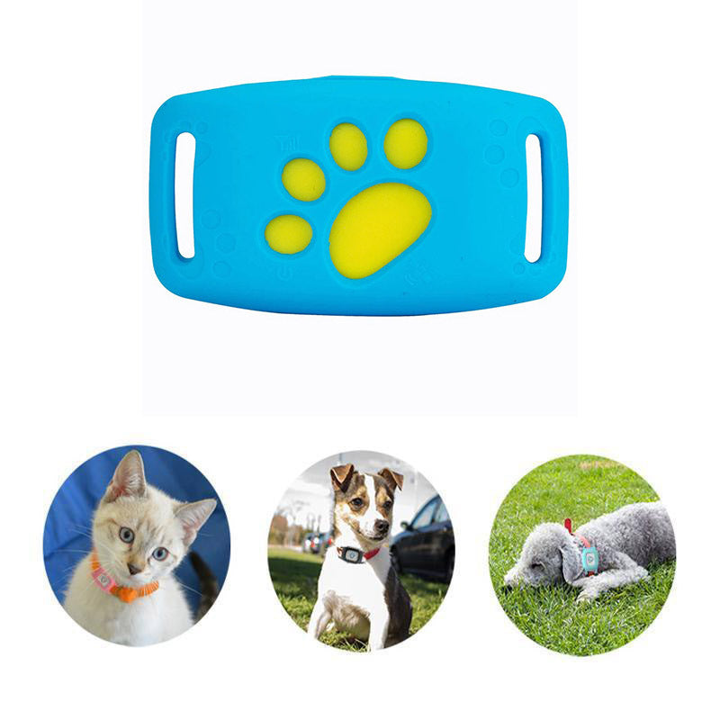 NeckCat waterproof GPS pet tracker collar real-time location no monthly fee cats dogs