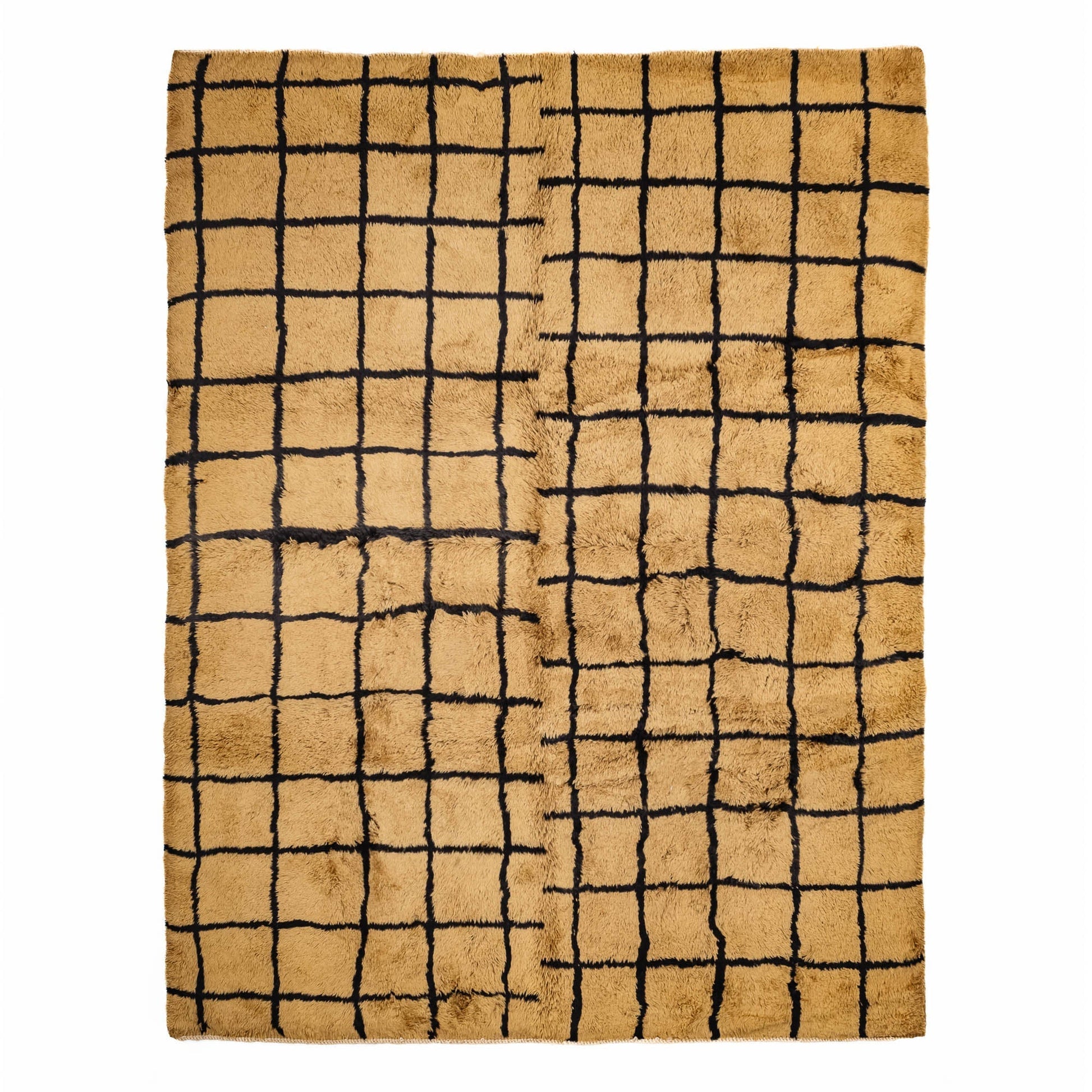 Borderline - Luxury Shag Moroccan Rug - Urbann-Vibe