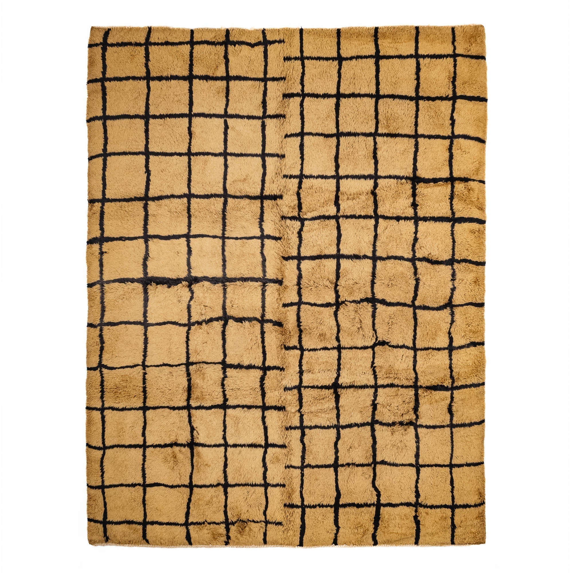 Borderline - Luxury Shag Moroccan Rug - Urbann-Vibe