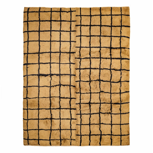 Borderline - Luxury Shag Moroccan Rug - Urbann-Vibe