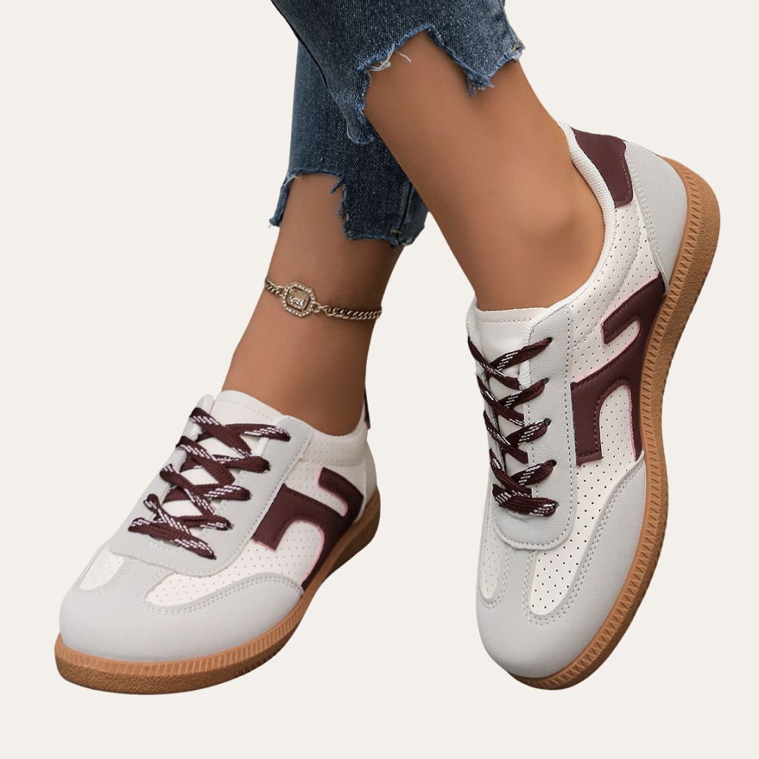 Eleanor women low top sneakers white spring casual everyday comfort flexible versatile silhouette