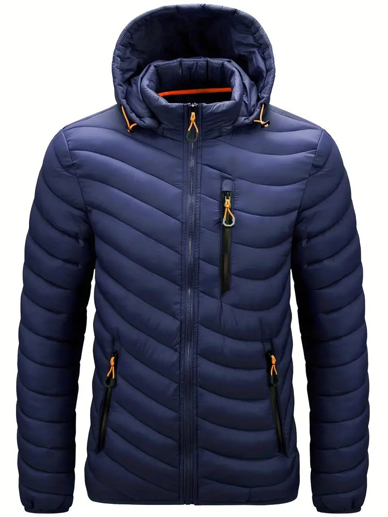 EverShield men's lightweight insulated winter jacket slim fit versatile cold weather outerwear