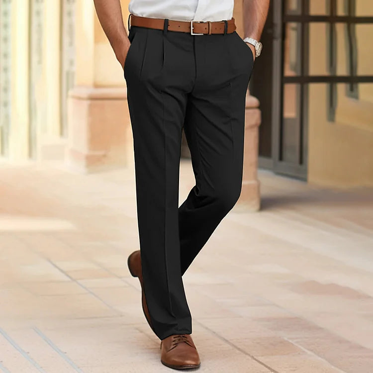 Men's Allen casual business pants modern slim fit versatile office wear with all-day comfort fabric