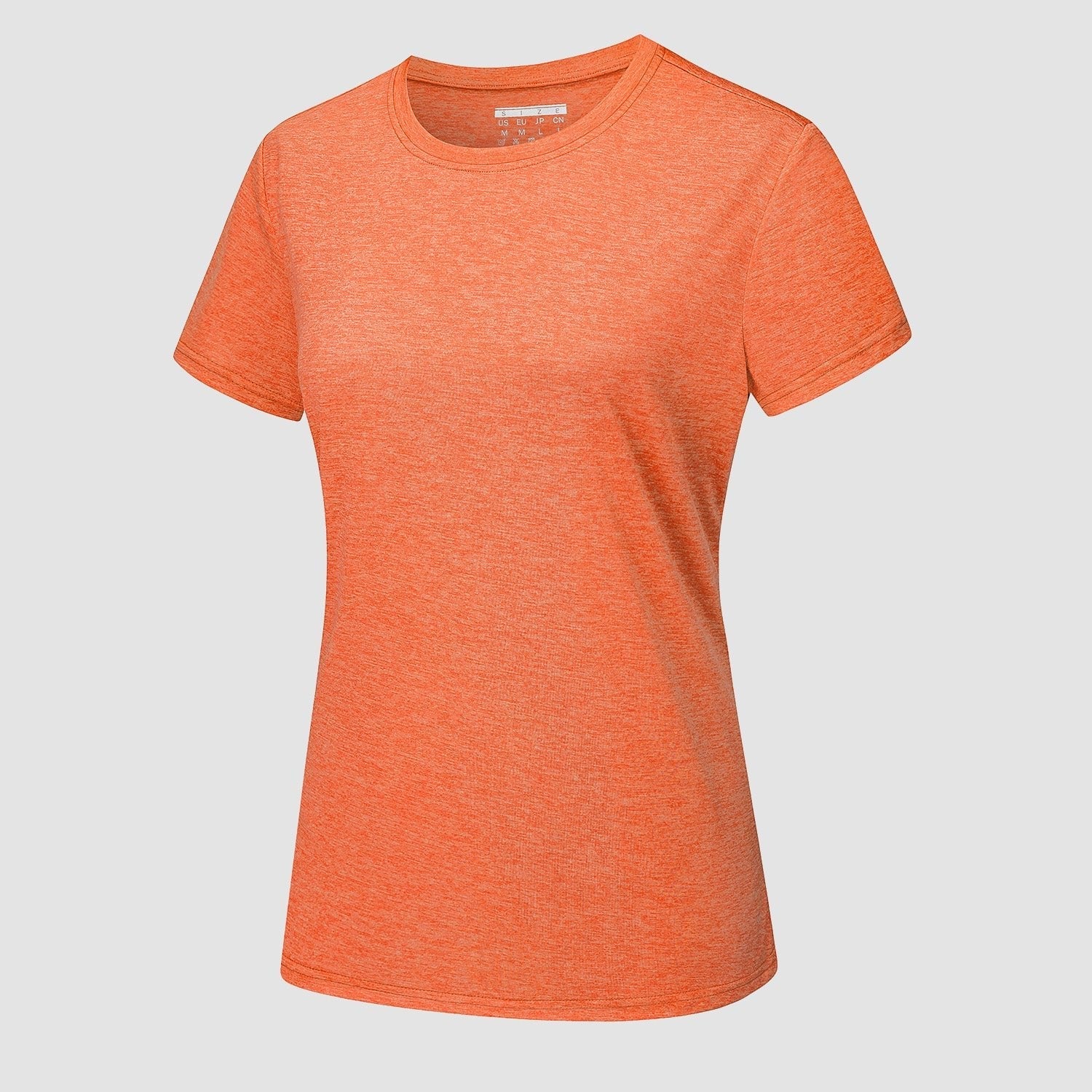 Women's lightweight quick-dry running t-shirt, breathable moisture-wicking short sleeve athletic top