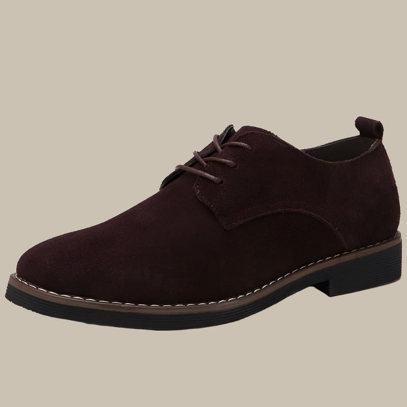 Men's black formal dress shoes sleek silhouette polished finish elegant professional style