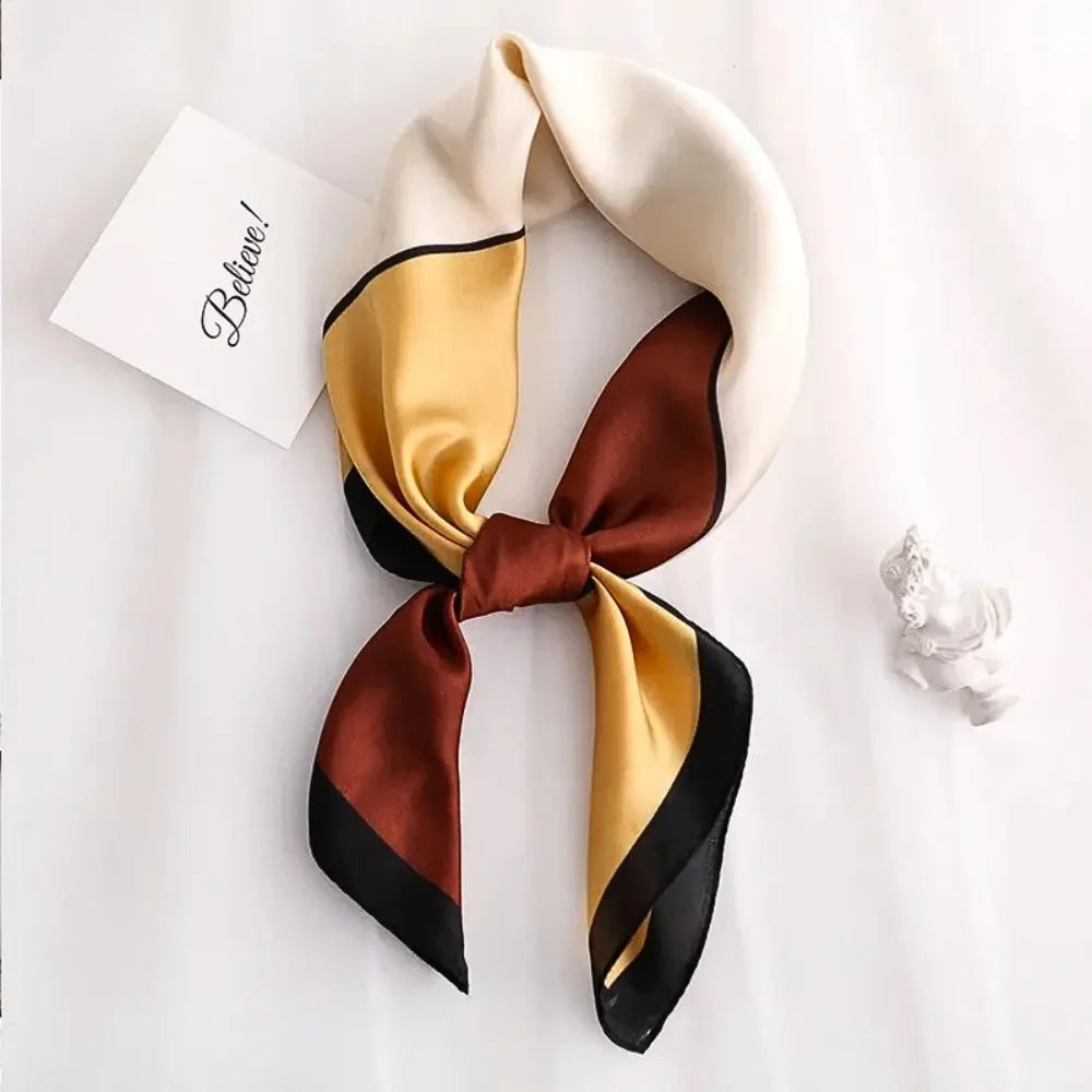 Celeste luxurious silk scarf versatile women's accessory for neck hair or bag styling