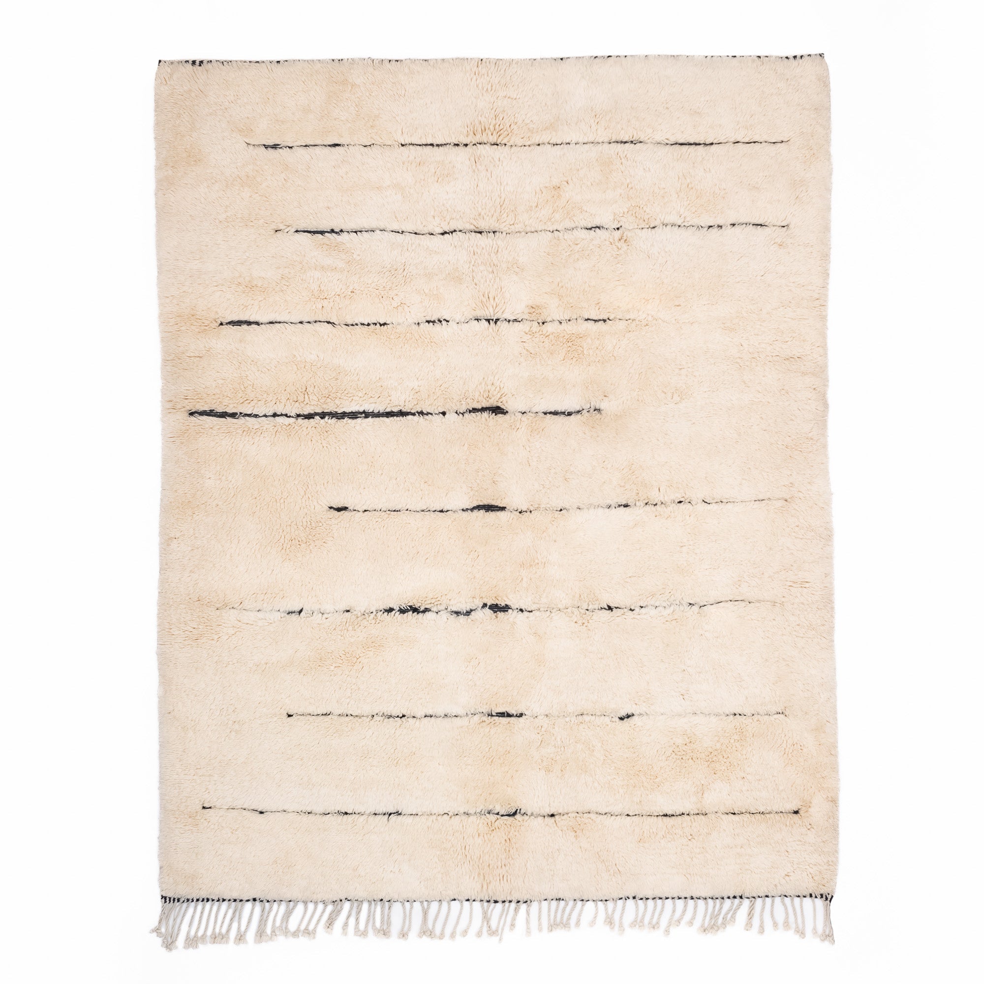 Whispered Echoes - Luxury Shag Moroccan Rug - Urbann-Vibe