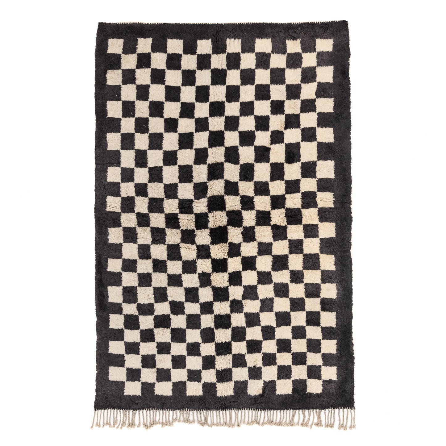 Chess - Luxury Shag Moroccan Rug - Urbann-Vibe