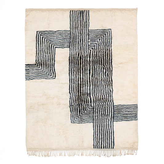 Chords - Luxury Shag Moroccan Rug - Urbann-Vibe