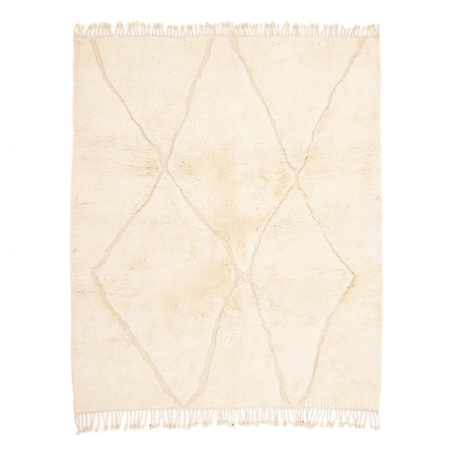 Cross-Roads - Luxury Shag Moroccan Rug - Urbann-Vibe
