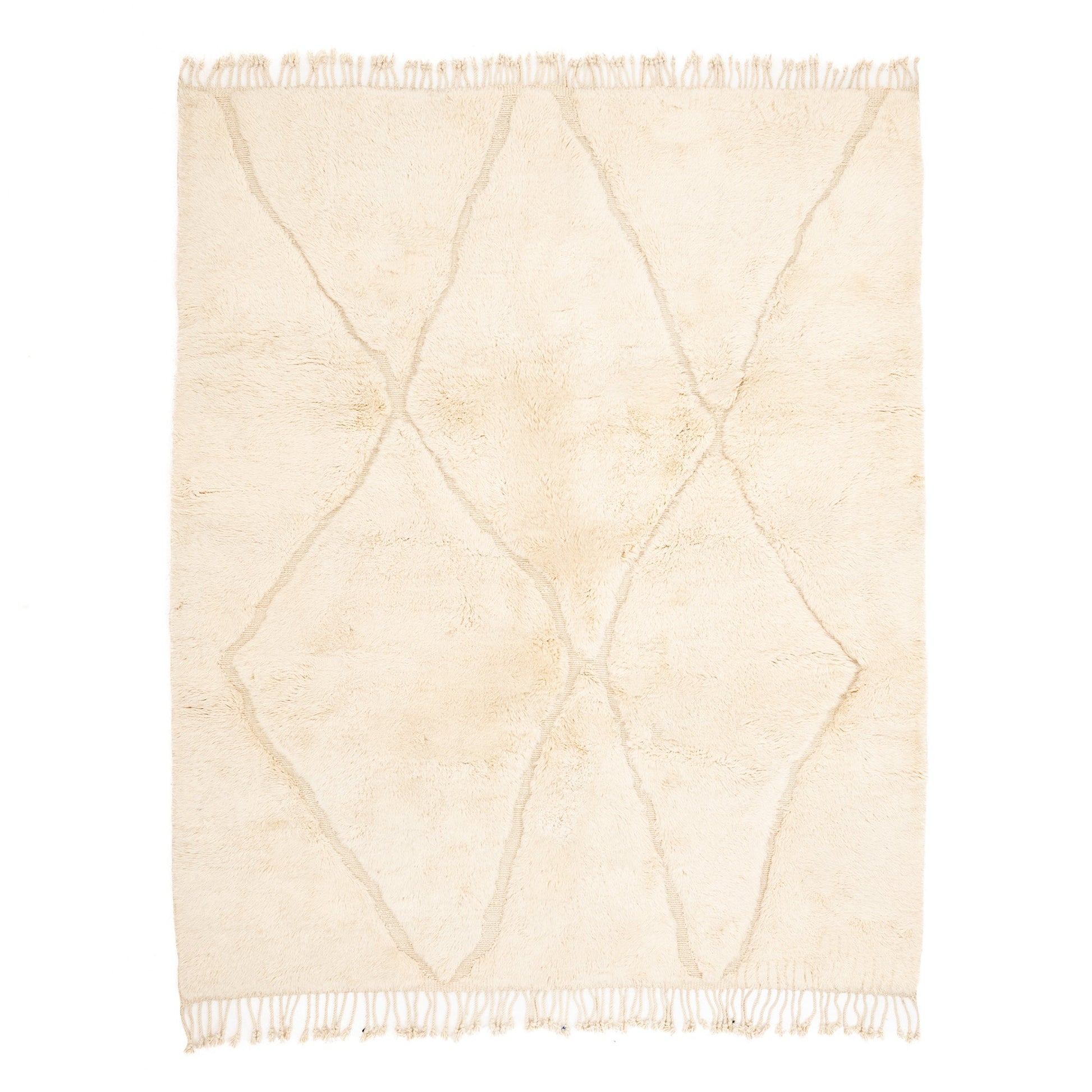 Cross-Roads - Luxury Shag Moroccan Rug - Urbann-Vibe